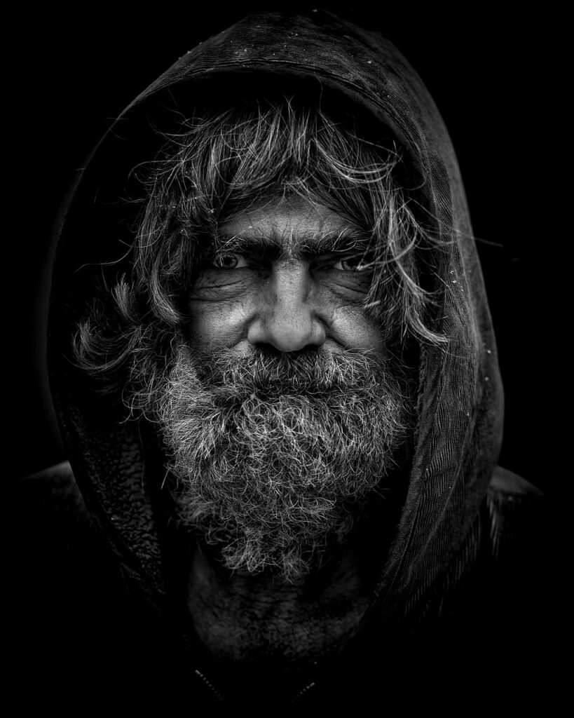 people, homeless, man